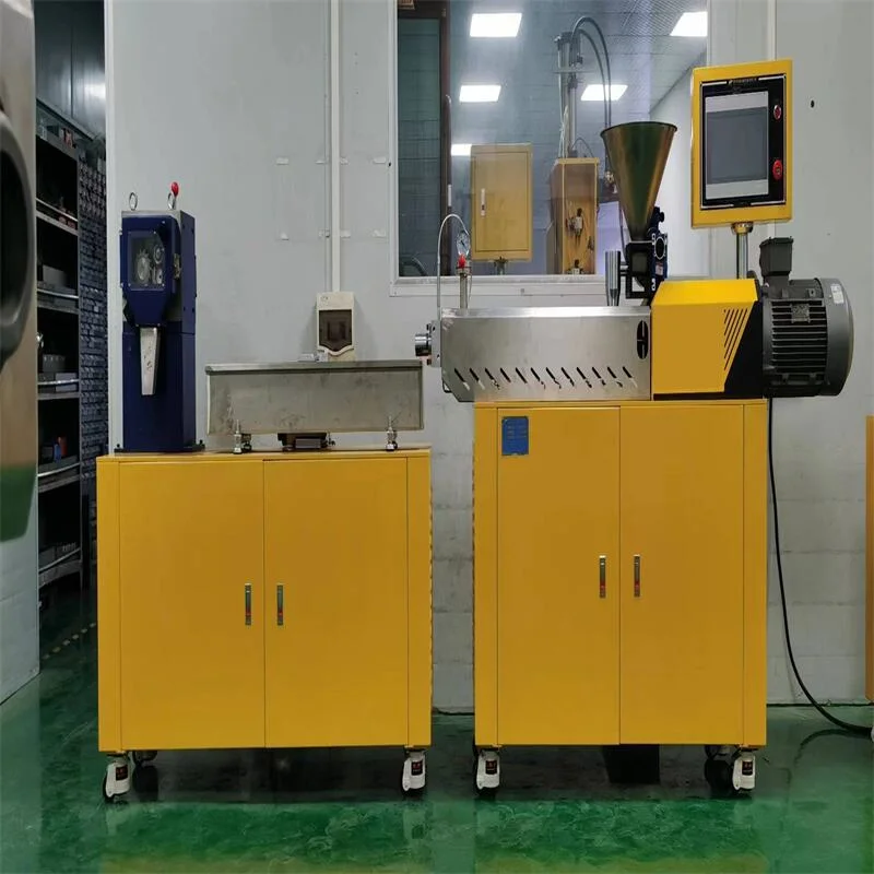 Twin Screw TPU Laboratory Rubber Plastic Chemical Extruder Machine