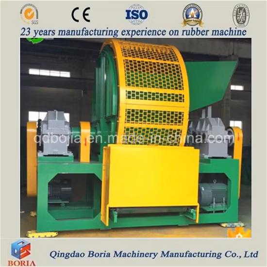 Macchina per il riciclaggio di pneumatici di scarto completamente automatica/macchina per il riciclaggio di pneumatici con Ce, ISO e SGS (300 ~ 1000 kg / h)