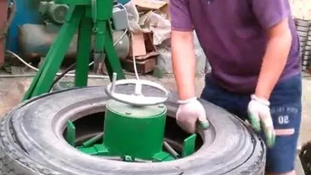 Taglierina per strisce di pneumatici / Tagliatrice di gomma per il riciclaggio di pneumatici di scarto