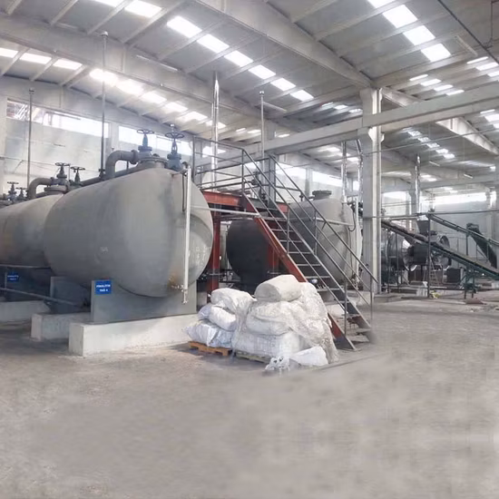Impianto di riciclaggio pneumatici (300